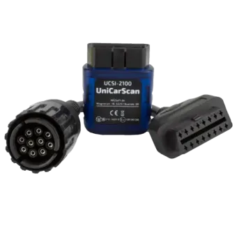 UniCarScan BT Diagnoseadapter + 10 Pol. Adapterkabel